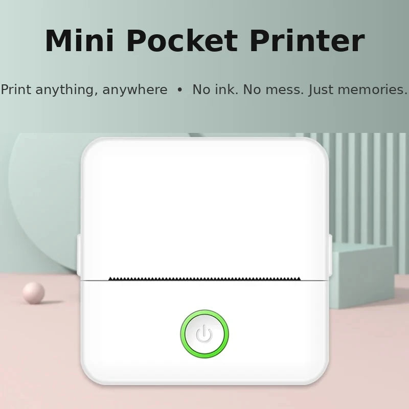 PressedPocket Mini Printer — Print Photos From Your Phone in Seconds